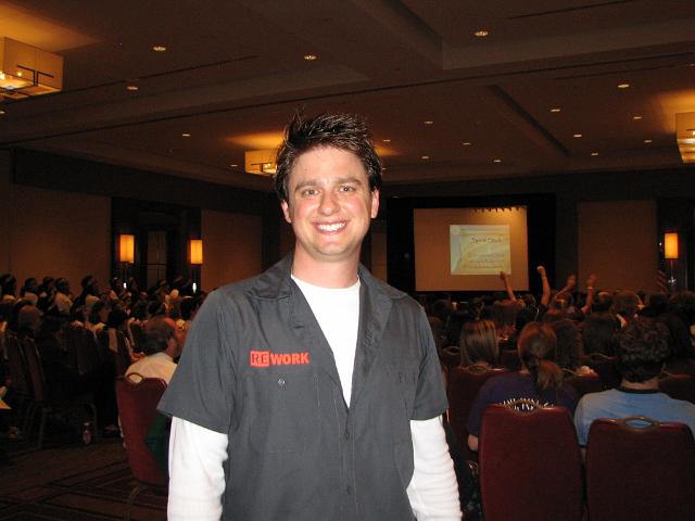 IMG_6643.JPG - The first night’s Key Note presentation was by Patrick Maurer, a speaker and educator who was also a past Key Club president, Lieutenant Governor and Governor in California-Nevada-Hawaii District.  An Arizona State University grad and holding San Jose State University teaching credentials, after teaching for four years he created PMaruer Communications, LLC.  He speaks nationally on his life’s experiences and taking on leadership roles in organizations for your own development.