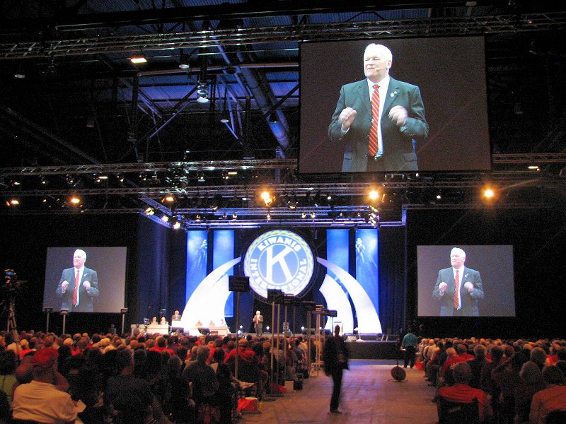 IMG_2968.jpg - There were three candidates for Vice President:  Ed Hutchinson from Cape May, New Jersey, Gunter Gasser from Austria, and Roy Bird from Alberta Canada. First, Ed declares is credentials and plans for becoming your VP.