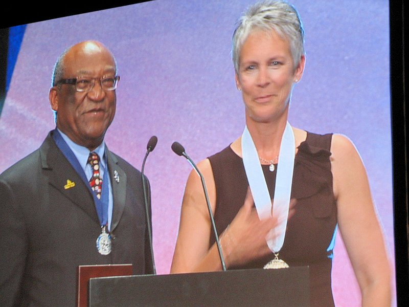 IMG_3155.jpg - President Sly Neal was so impressed, he awarded her his 