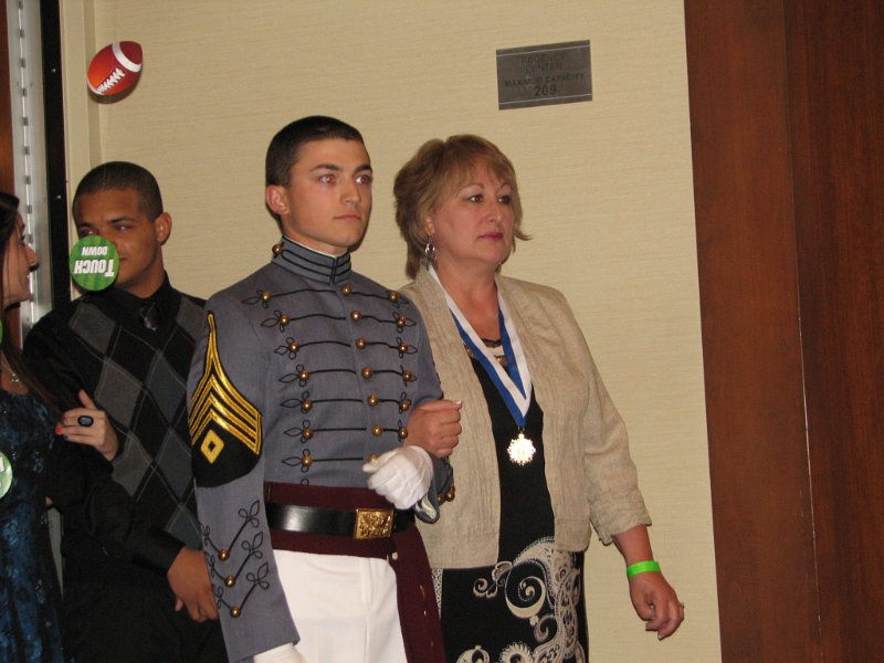 IMG_0786.JPG - Key Club District Treasurer Alex Burkard, Fishburne Military School and his escort Zone Administrator Debbie Todd