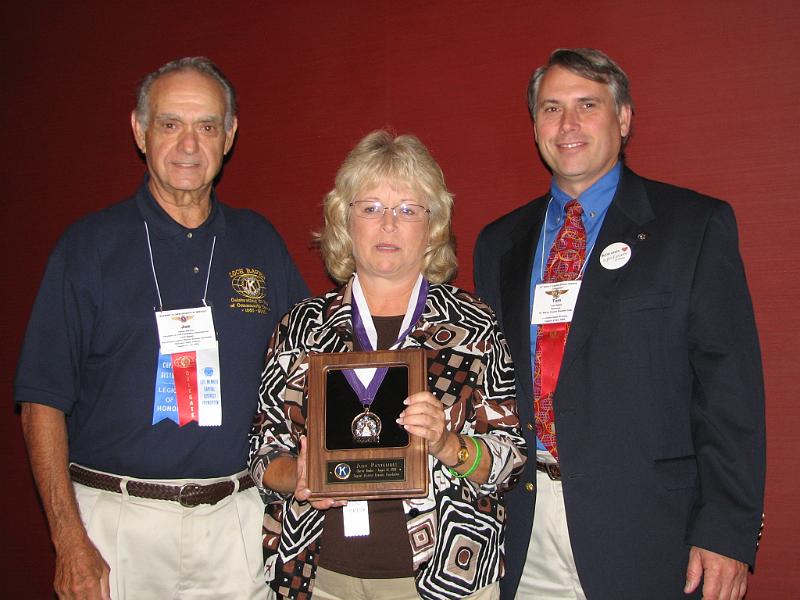 IMG_0103.JPG - Award Title: Capital District Foundation Founder’s Society Medallion Left to Right: Joe Muranto, Judy Pantelides, Tom Ganse