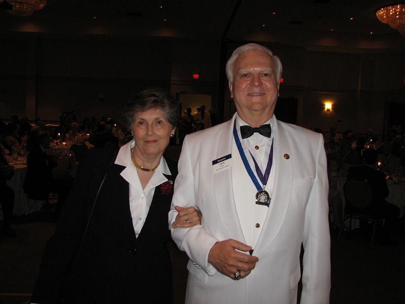 IMG_0181.JPG - Kiwanis International Trustee and Past Capital District Gov Jerry Peuler and Judith