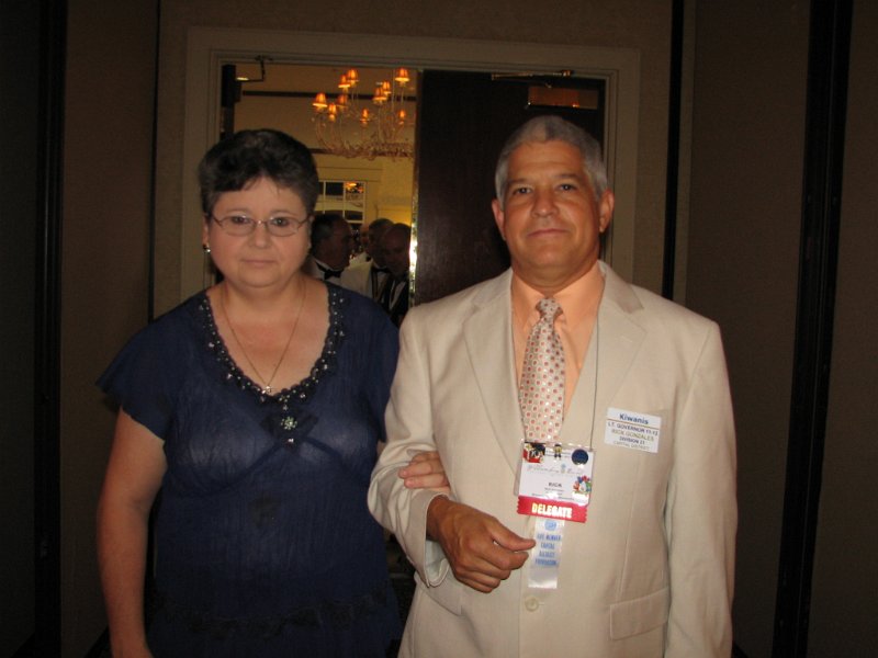 120.JPG - Division 21 Lt. Governor Rick Gonzales and his wife Jeannine