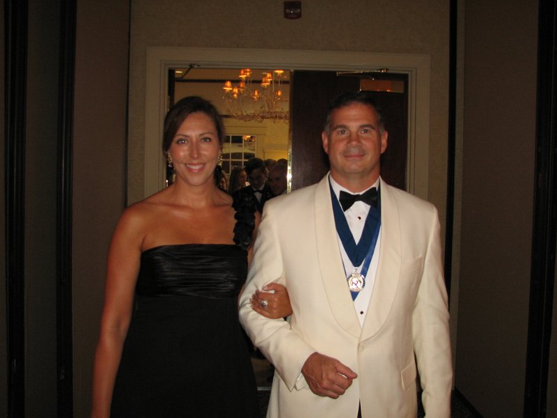 126.JPG - Trustee from the Southwest Virginia region David Heppner and Pruden Knight