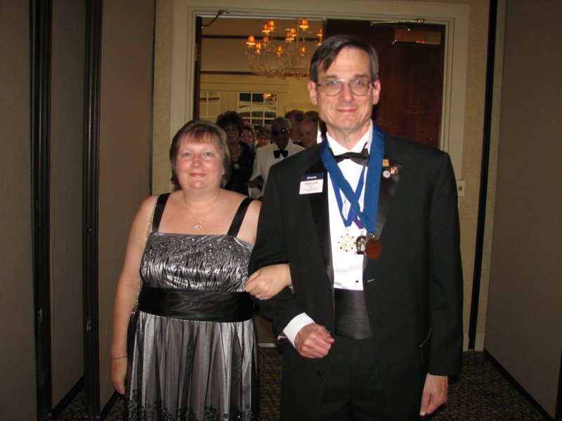 127.JPG - Trustee from the Northern Virginia region David Lurie and his wife Penny
